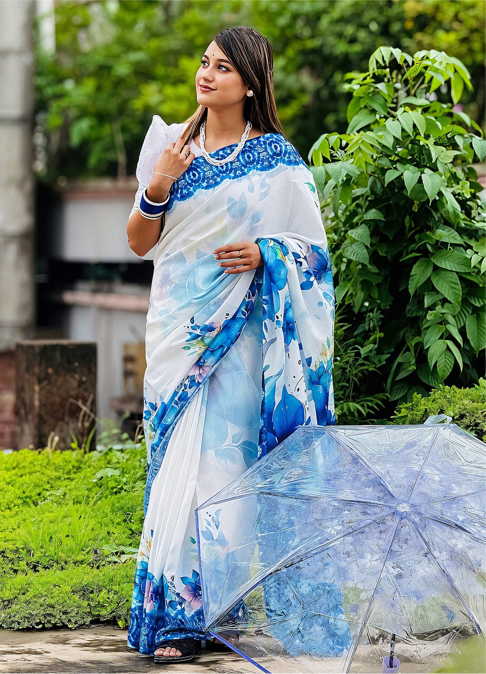 অরিজিনাল টপেটো সিল্ক শাড়ি + ব্লাউজ পিছ (code-26)