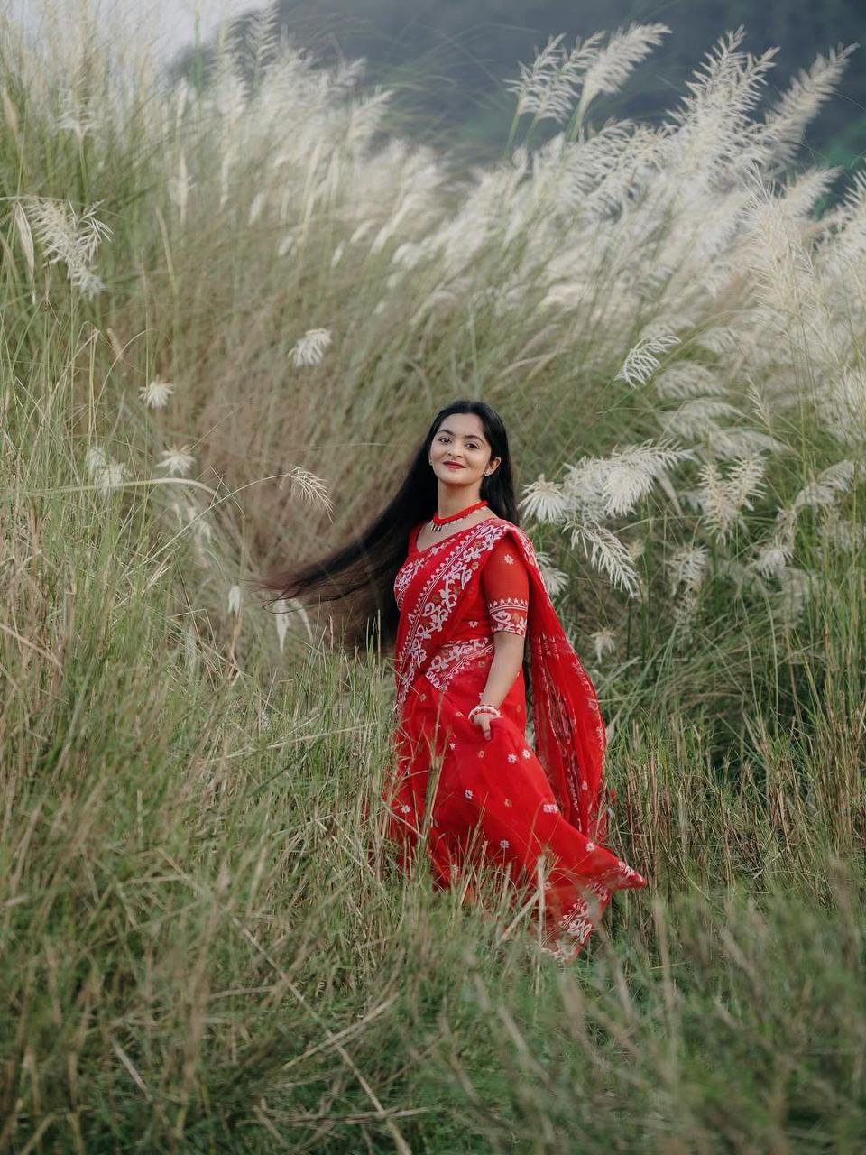 স্পেশাল উমা শাড়ি + ব্লাউজ পিচ (code-19) - Image 8