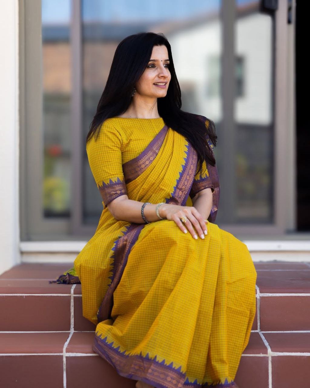 অরিজিনাল নকশি পাইর শাড়ি + ব্লাউজ পিছ (code-27) - Image 3